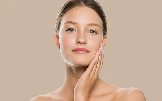 Botox face map highlighting the most common areas for wrinkle treatment