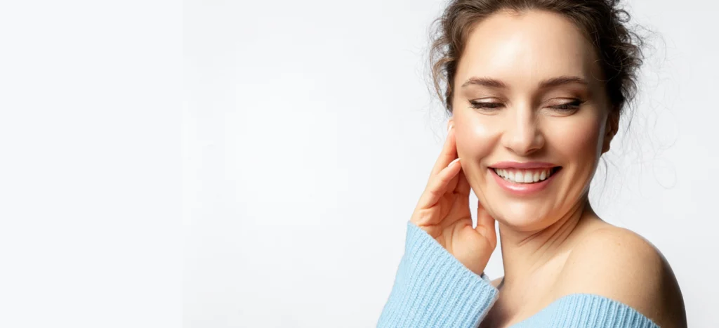 Woman receiving PRF injections at Sommelier Beauty Lab in Queens NYC