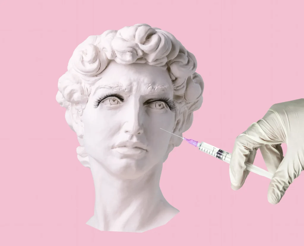 the Notox trend comparing RF microneedling vs Botox for natural skin smoothness.