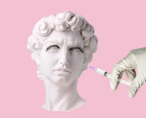 the Notox trend comparing RF microneedling vs Botox for natural skin smoothness.
