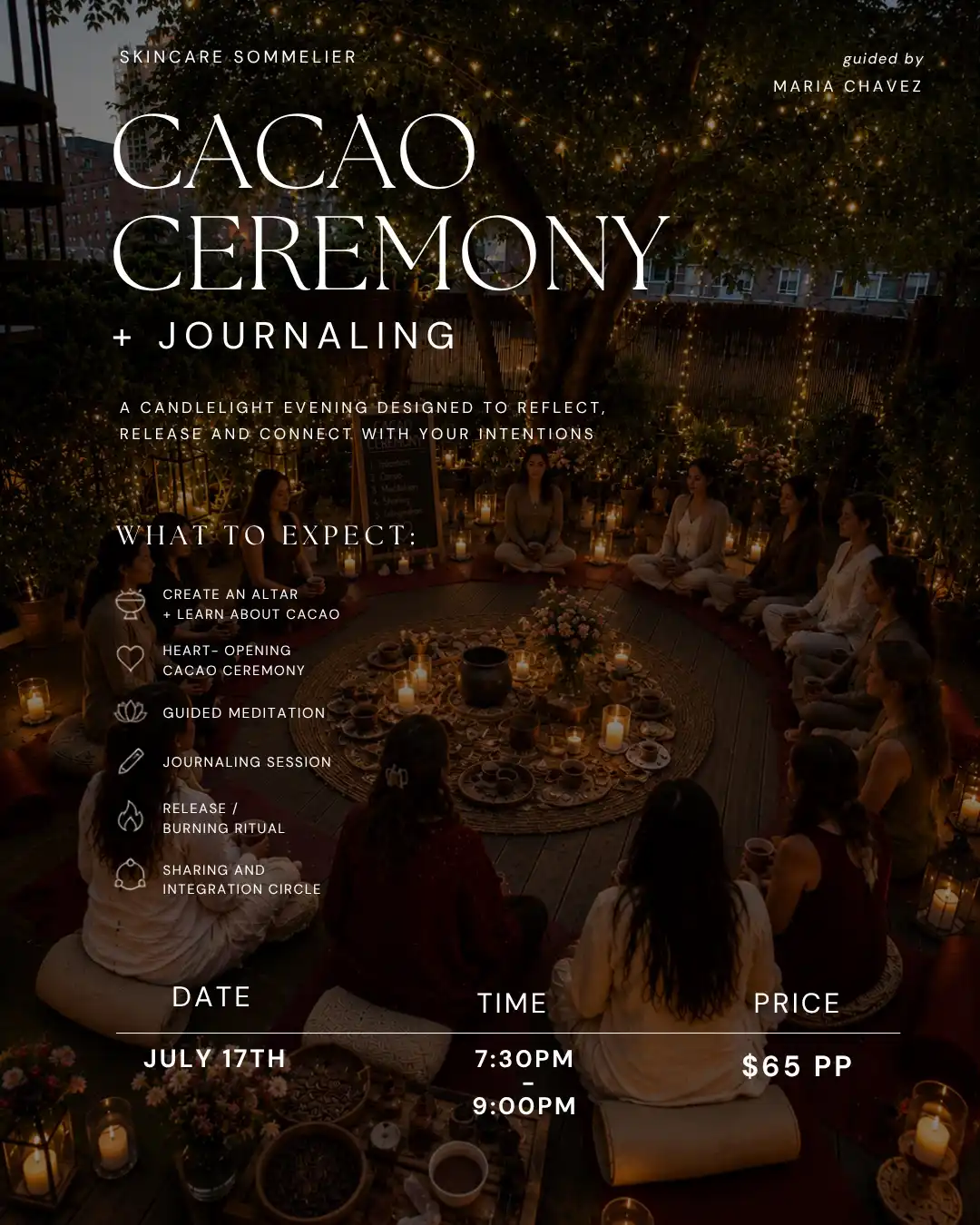 Cacao Ceremony + journaling